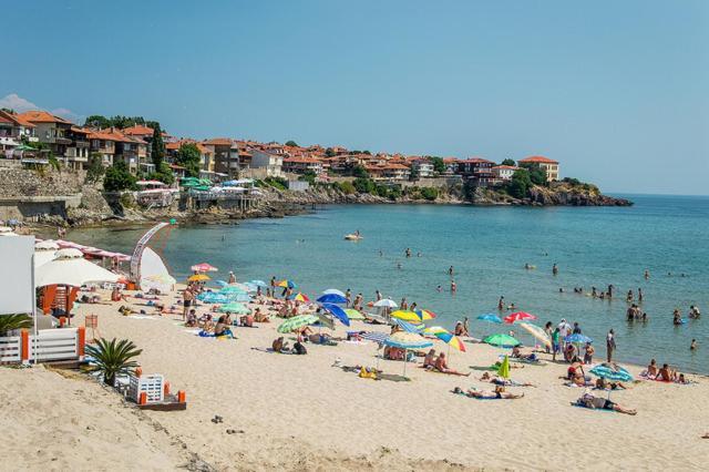 Apartman Horizont II - Side Sea View Созополь Экстерьер фото